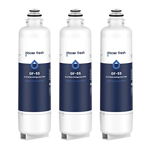 GLACIER FRESH Refrigerator Water Filter Replacement (3 Pack)