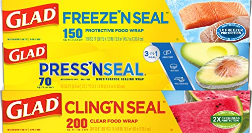 GLAD Plastic Food Wrap Variety Pack