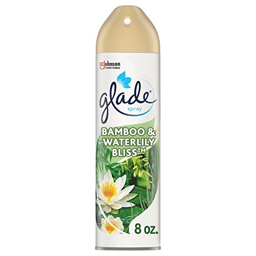 Glade Air Freshener, Bamboo & Waterlily Bliss Spray - Instant Fresh Fragrance