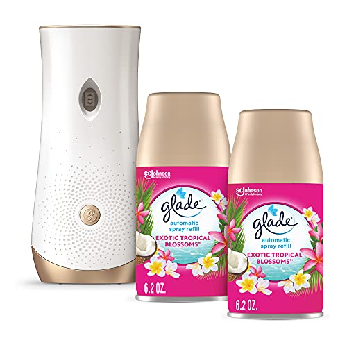 Glade Tropical Blossoms Air Freshener Spray Kit