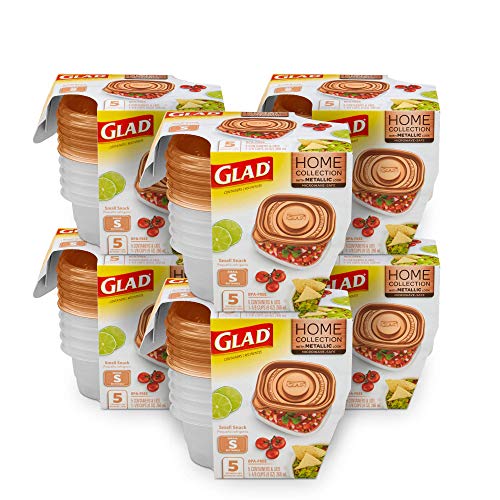GladWare Home Snack Food Storage Containers, Small Rectangle
