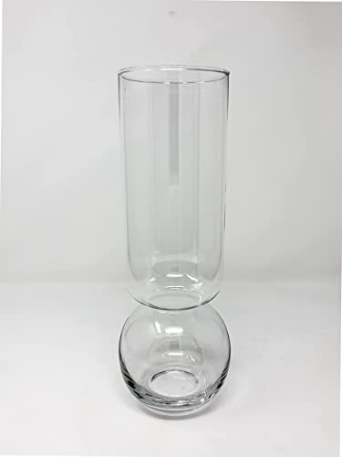 Glass Bulb Vase - Great for Amaryllis, Paperwhites and Hyacinth