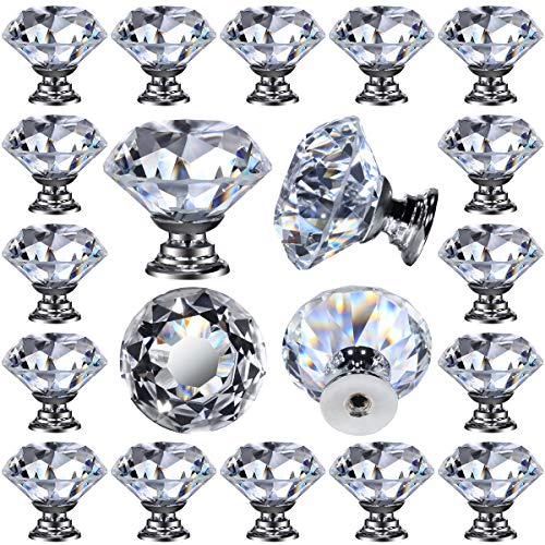 Glass Cabinet Knobs Crystal Drawer Pulls
