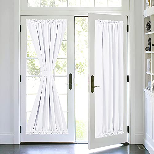 Glass Door Curtain - Energy Efficient Rod Pocket Panel