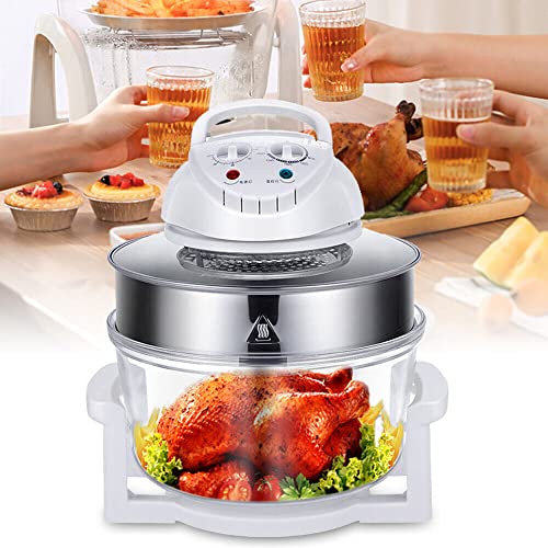 Glass Infrared Convection Oven Roaster
