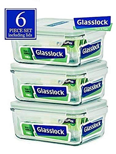 Glasslock 37oz Food Storage Container