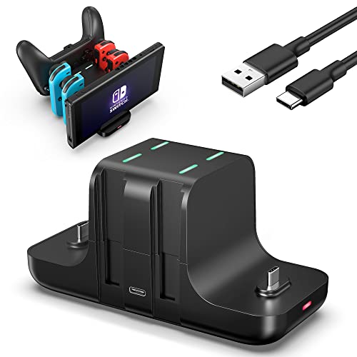 GLDRAM 6 in 1 Switch Charger Dock Station