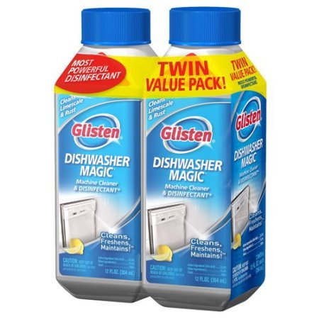 Glisten Dishwasher Cleaner, 12 fl oz, Pack of 2