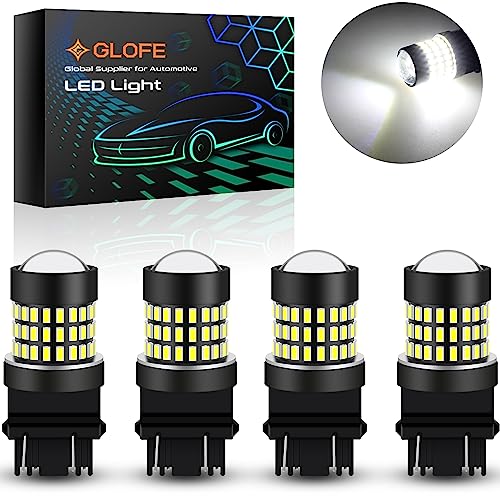 GLOFE LED Bulbs Xenon White 78-SMD Replacement (Pack of 4)