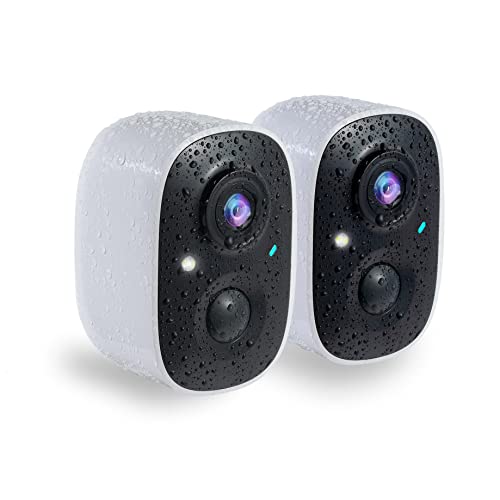 GMK Security Cameras Wireless Outdoor 2-Pack