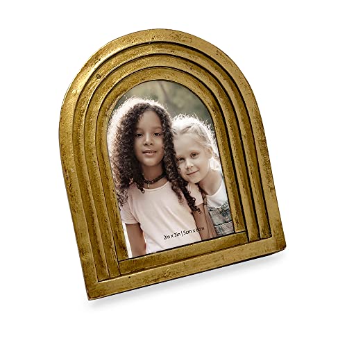Gold Arc Resin Picture Frame