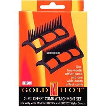 Gold 'N Hot Offset Comb Styler Dryer Attachment