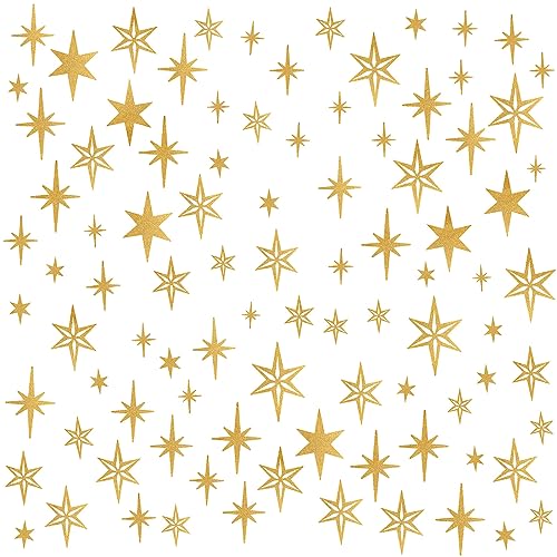 Gold Star Wall Decals