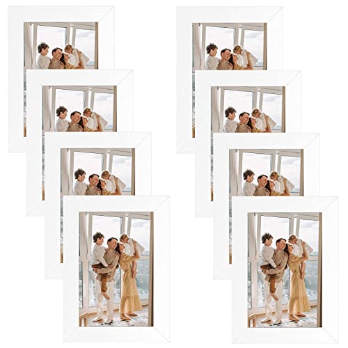 Golden State Art 4x6 Picture Frames Set of 8