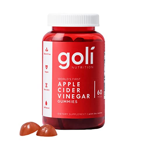 Goli Apple Cider Vinegar Gummy Vitamins - 60 Count