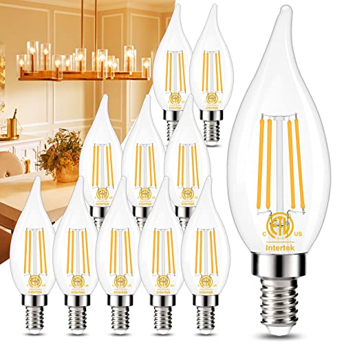 GOLSPARK E12 LED Bulb Dimmable 60W Equivalent 10 Pack