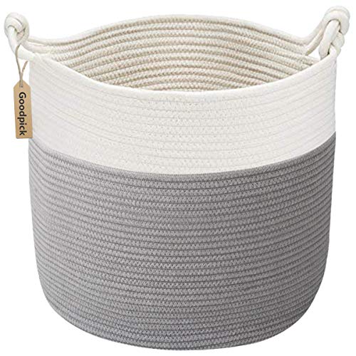 Goodpick Cotton Rope Baby Storage Basket
