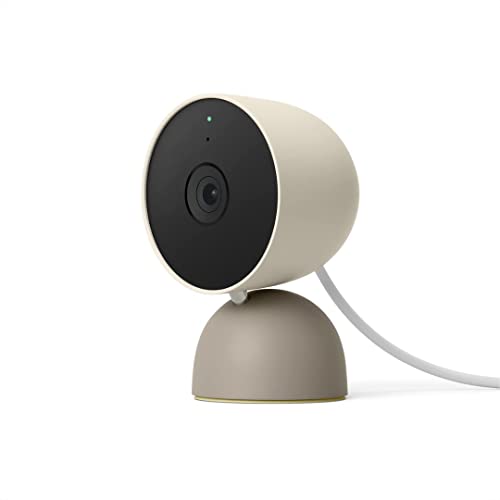 Google Nest Security Cam (Wired) - Linen, 1080p