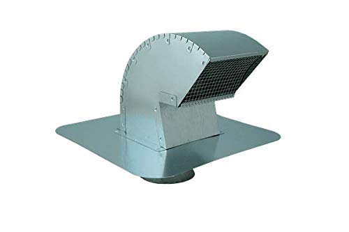 Goose Neck Exhaust Roof Vent (8 Inch) - High Quality and Adaptable