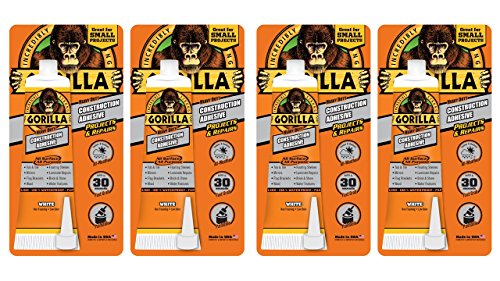 Gorilla Heavy Duty Construction Adhesive - Strong and Versatile