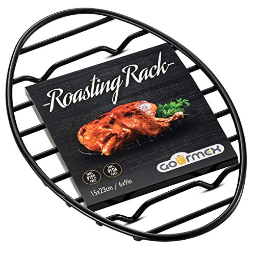 GOURMEX Black Oven Roasting Rack