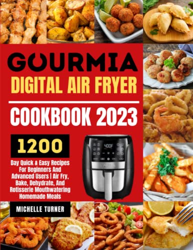 Gourmia Digital Air Fryer Cookbook 2023