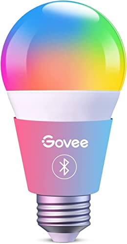 Govee Smart LED Bulbs: Bluetooth Color Changing Light Bulbs with App Control