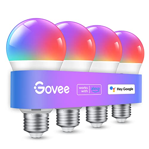 Govee Smart Light Bulbs: Color Changing WiFi Bulbs