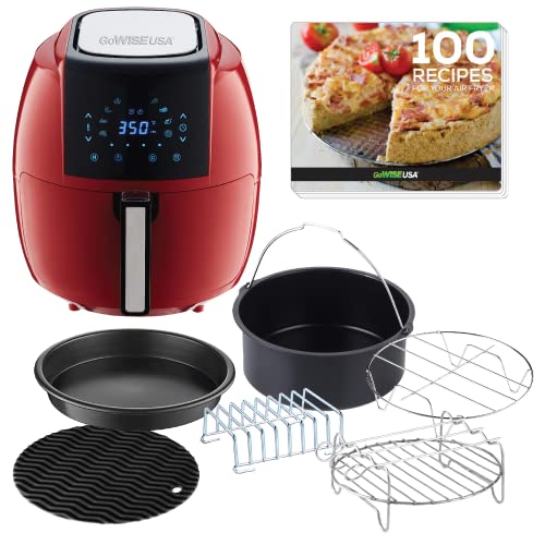 GoWISE USA 8-in-1 Digital XL Air Fryer with Accessories