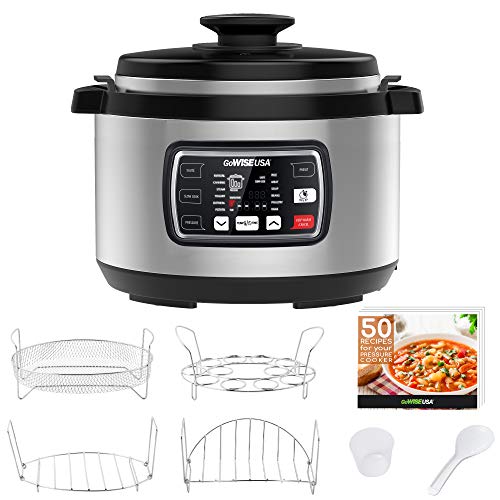 GoWISE USA GW22709 Ovate Electric Pressure Cooker