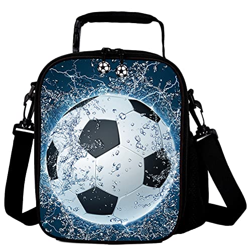 GOXUNYUAN Insulated Football Lunch Bag