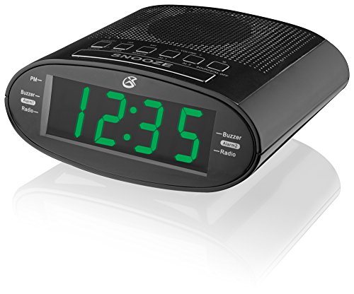 GPX C303B Dual Alarm Clock Radio