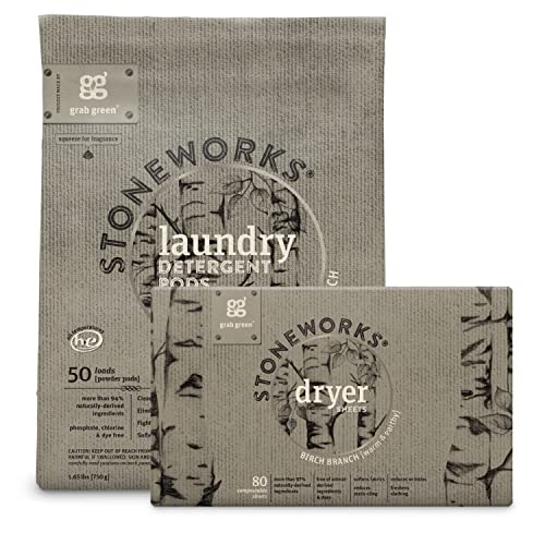 Grab Green Stoneworks Laundry Detergent Pods Bundle