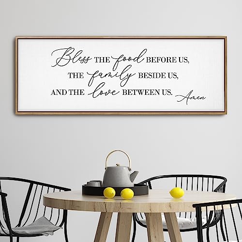 GraceView Bless the Food Before Us Wall Decor