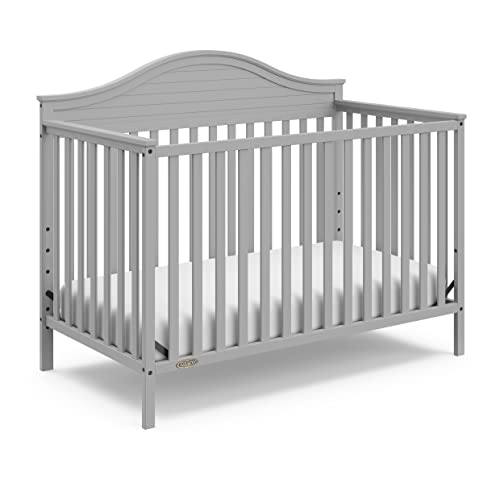 Graco Stella 5-in-1 Convertible Crib (Pebble Gray)