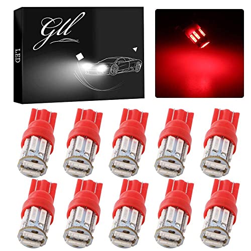 Grandview T10 LED Interior Lights Bulb Car Replacement Lights 10-Pack