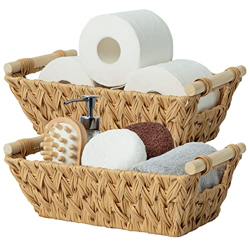 GRANNY SAYS Wicker Basket - Decorative Baskets for Storage