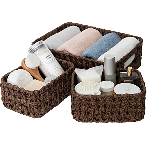 Granny Says Wicker Baskets for Storage, 3-Pack