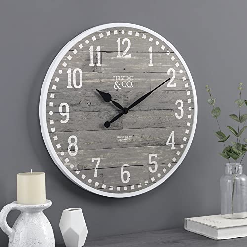 Gray Arlo Wall Clock