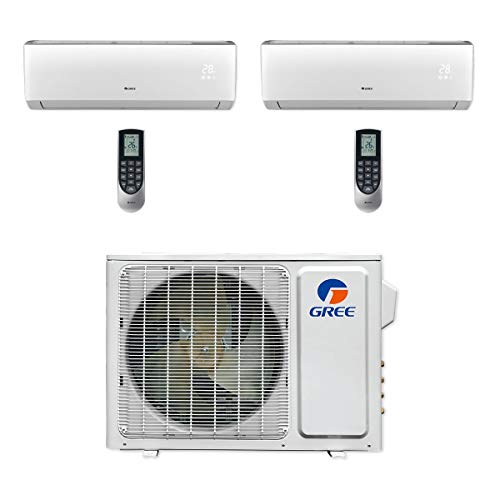 Gree 18,000 BTU Dual-Zone Air Conditioner Heat Pump