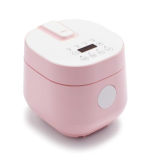 LP LIVING PLUS Electric Rice Cooker, Non stick, One Touch Button, with  Steamer Tray, Measuring Cup and Rice Spoon (1.2L)