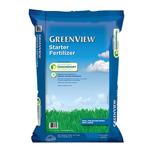 GreenView Starter Fertilizer - 48 lb, Covers 15,000 sq. ft.