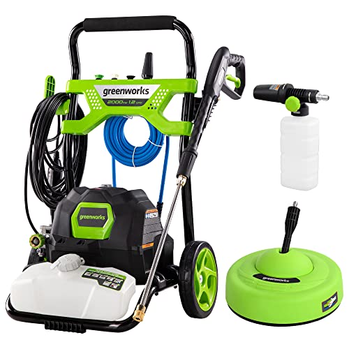 Greenworks Electric Pressure Washer Combo