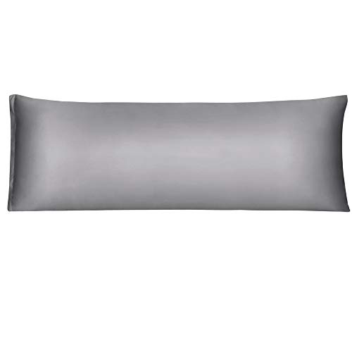 Grey Silky Body Pillowcases for Hair and Skin