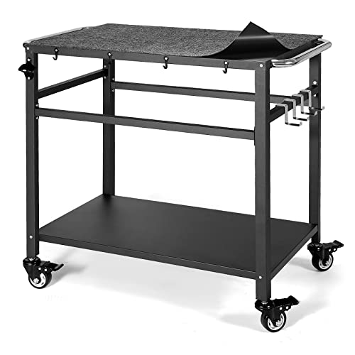 Grill Table with Storage