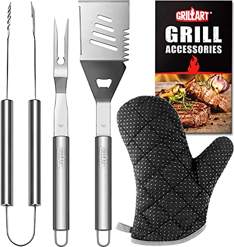 GRILLART BBQ Tools Grill Utensils Set