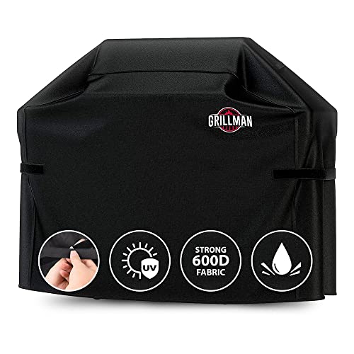 Grillman Premium Outdoor BBQ Grill Cover - Heavy-Duty and Waterproof