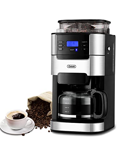 JOY Kitchen 12-Cup Digital Programmable Drip Coffee with Glass Carafe, Reusable  Filter Basket & Coffee Spoon, Programmable up to 24 hours, Auto Warming &  Self-Clean 