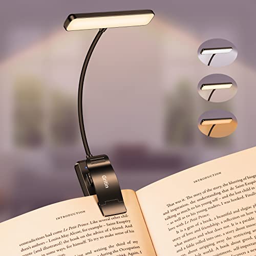 Rechargeable Book Light for Reading in Bed with Memory Function