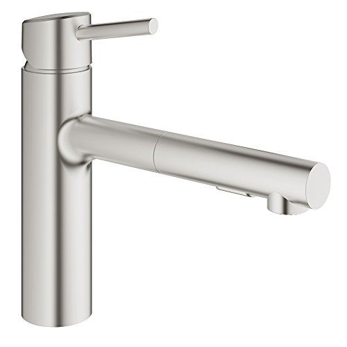 Grohe Concetto Single-Handle Pull-Out Kitchen Faucet